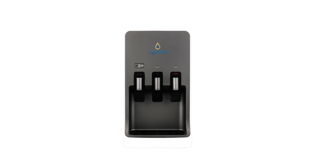 Dispensador de agua Marea XS sobremesa encimera flujo directo red – Aquona